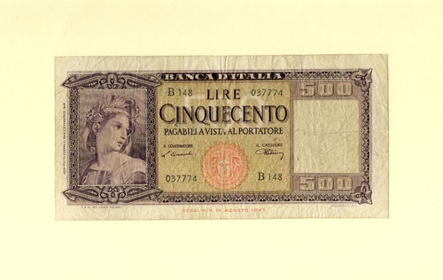 Italia 500 lire - italia,