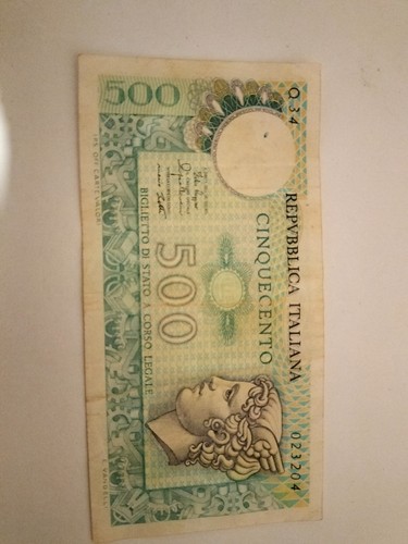 500 lire carta q39 - di,