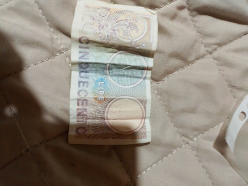 500 lire carta - lire,