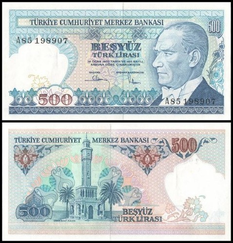Turchia 500 lire - 500,