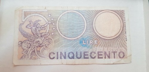 500 lire carta 1979 - lire,