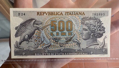 Aretusa 500 lire 1970 - aretusa,