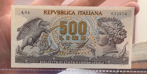Aretusa 500 lire 1966 fior - 500,