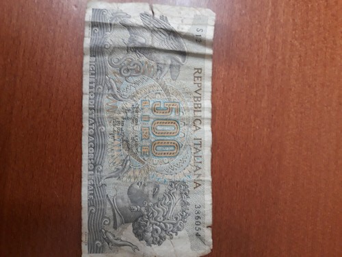 Moneta 500 lire carta - moneta, da