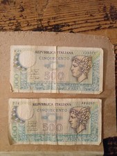  500 lire Di Carta Dpr 1974-76