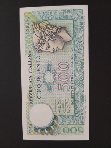 Non circolata 500 - non, lire