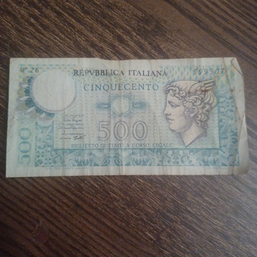 500 lire carta - di,