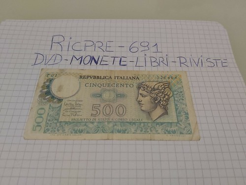 500 lire carta - 500,