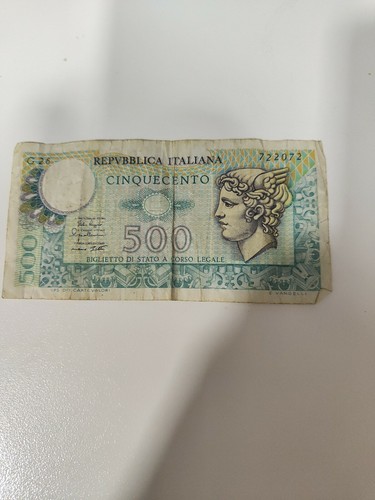 500 lire carta - di,