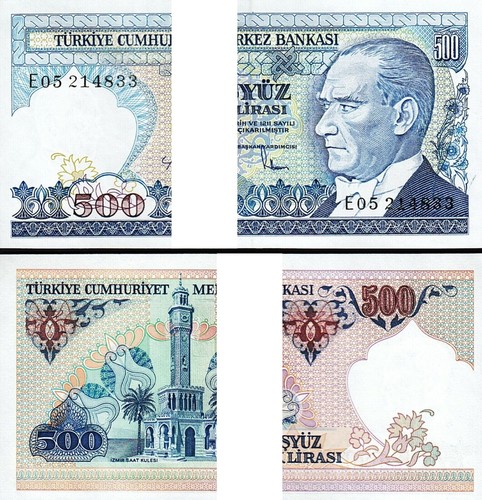 Turchia 500 lire 1983 - turchia,