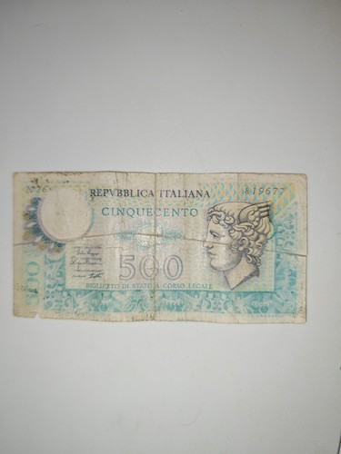 500 lire carta - di,