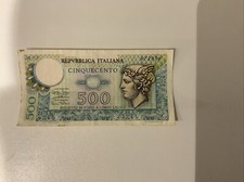 Moneta Di Carta Euro 500 Lire