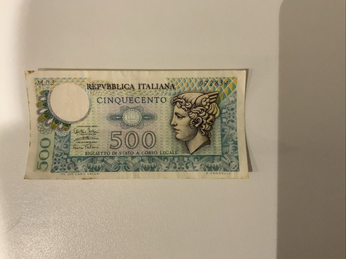Moneta carta euro 500 lire - moneta,