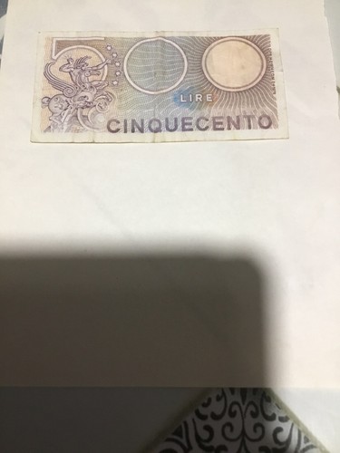 500 lire carta - di,
