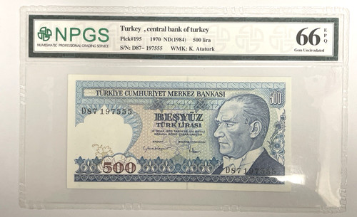 1984 500 lire turchia - 500, banca