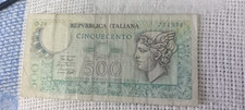 Banconota 500 lire di carta