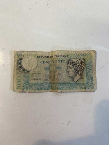 500 lire carta - lire, di