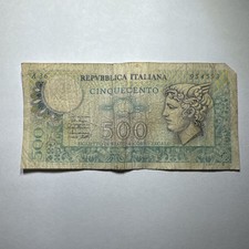 500 lire di carta
