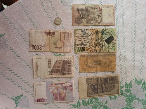 Banconote vecchia lira - banconote,