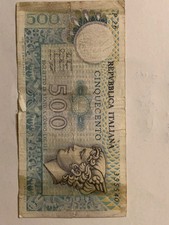 500 lire di carta