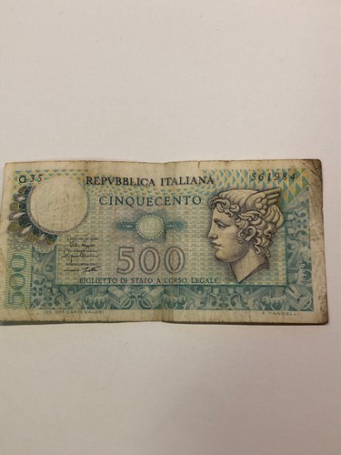 500 lire carta - 500, di
