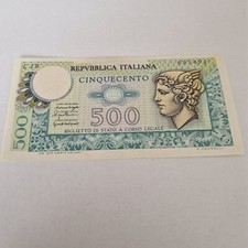 Banconota 500 Lire Carta