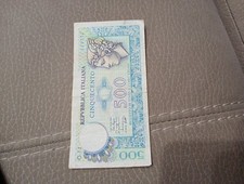 500 lire di carta Come Da Foto