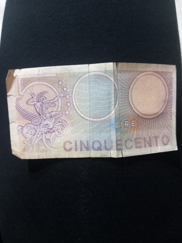 500 lire carta - lire,