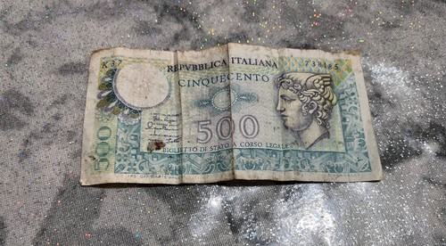 500 lire carta - di,