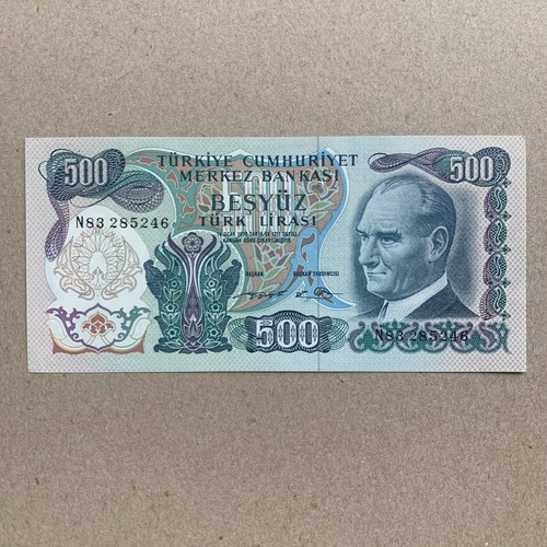 Rara banconota turca 500 - rara,