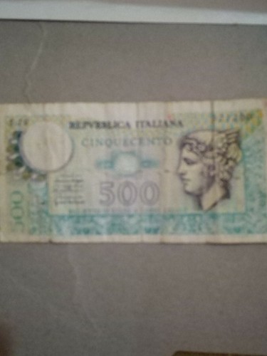 500 lire carta anno 1976 - anno,