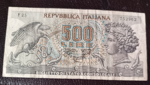 500 lire carta - 500,