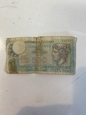 500 lire di carta