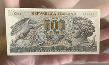 500 LIRE 1970 ARETUSA FIOR DI