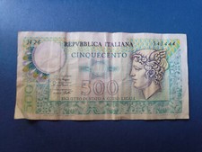 500 LIRE DI CARTA