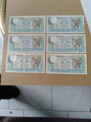 500 lire carta - 500,