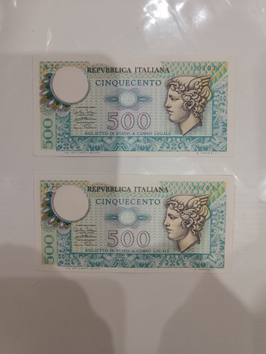 Banconote 500 lire - banconote,