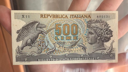 500 lire 1966 - aretusa, di