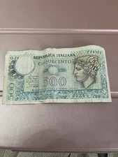 500 lire di carta