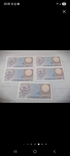 500 lire carta - di,