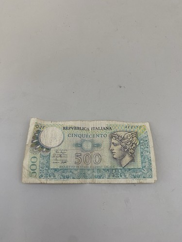 500 lire carta - lire,